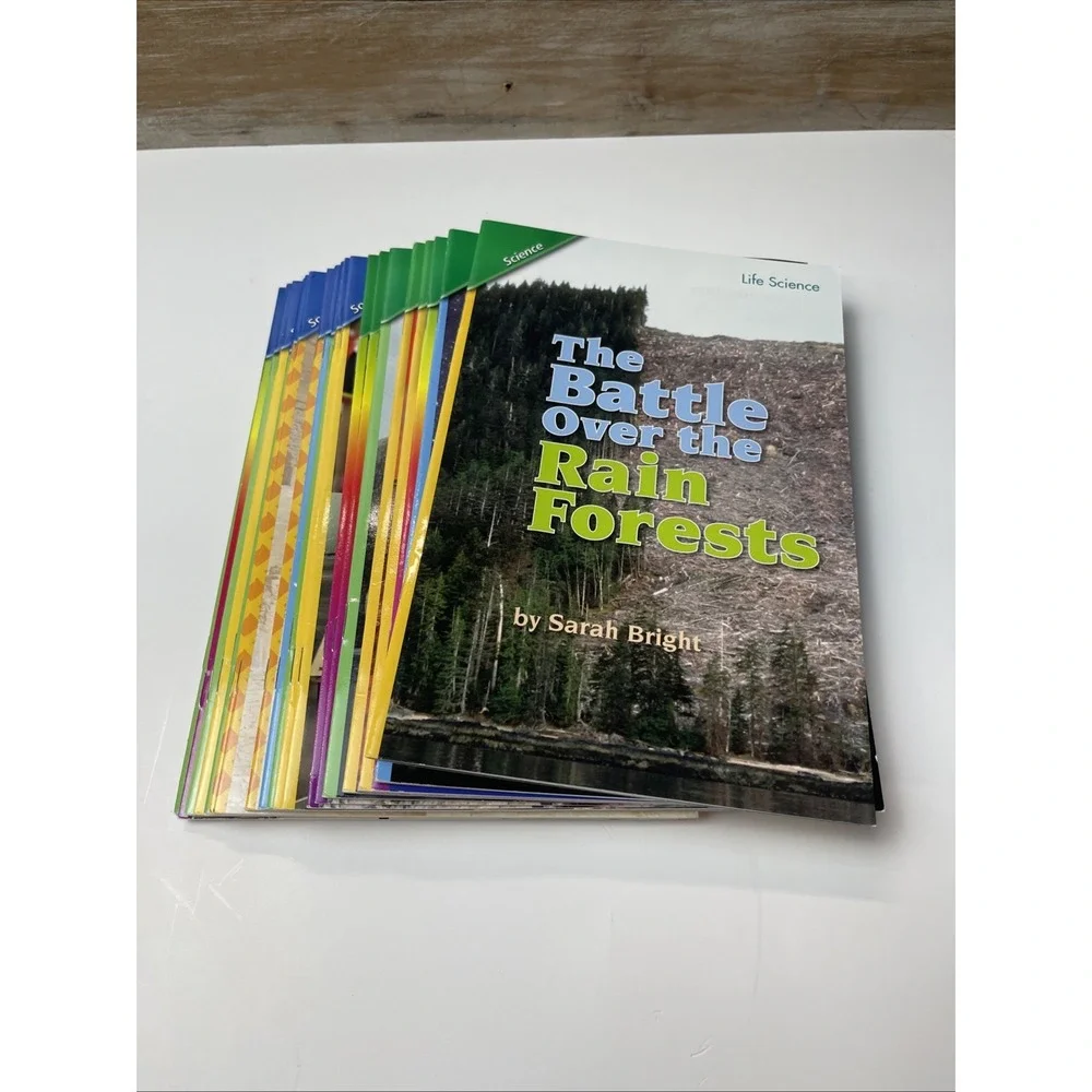 Scott Foresman Reading Street Grade 6 – 13 Social Studies + 8 Science – Used